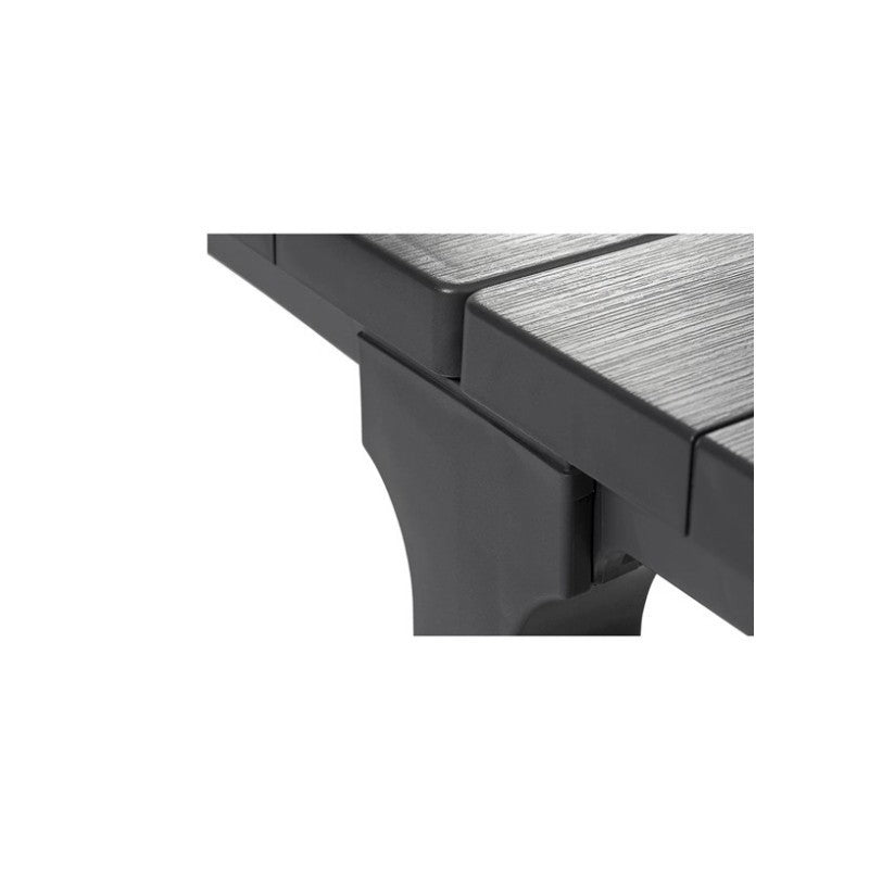 Keter Julie Mesa doble grafito cm 147-295x90x74,5 h