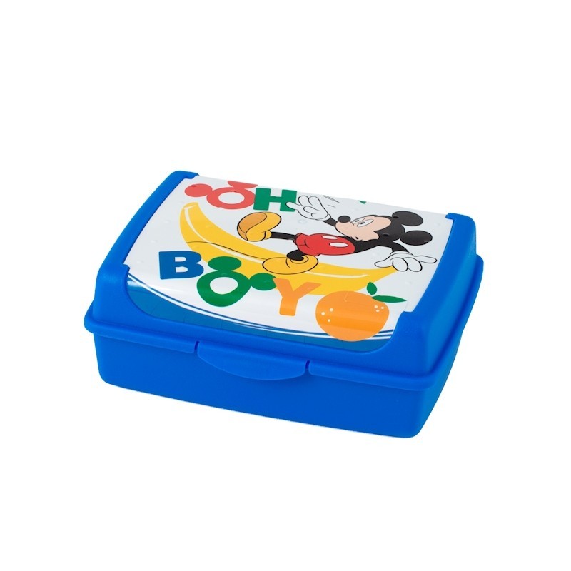 Disney Mickey Happy Times Lunchbox 17x13x6,5 cm aus Polypropylen