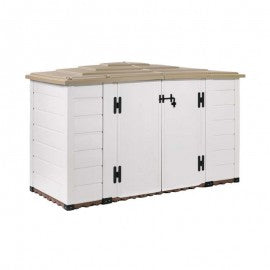 Garden Shed BOX EVO 200 Beige/Brown 212x88xh.133 cm