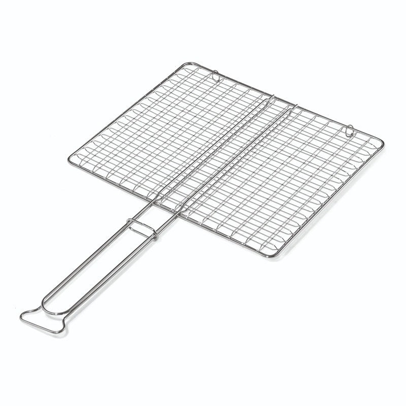 Parrilla de malla de acero de 35x40 cm sin pies.