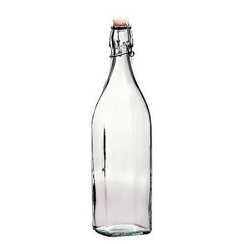 Swing bottle with mechanical cap 1L