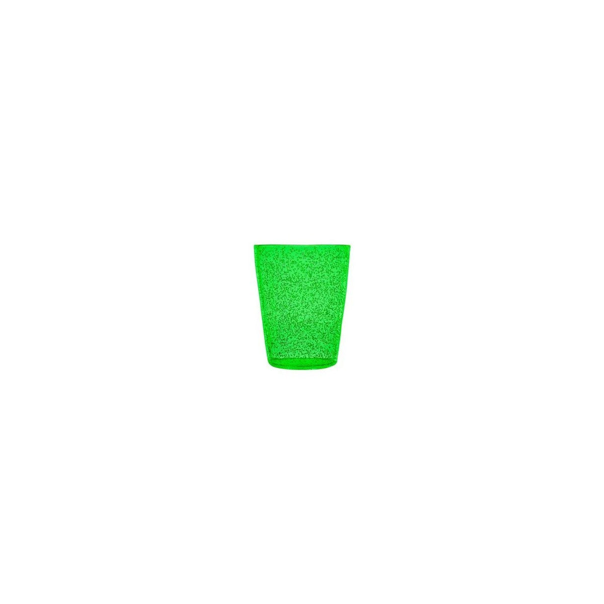 Grün fluofarbenes Memento Synth Wasserglas aus Methacrylat, 0,33 l