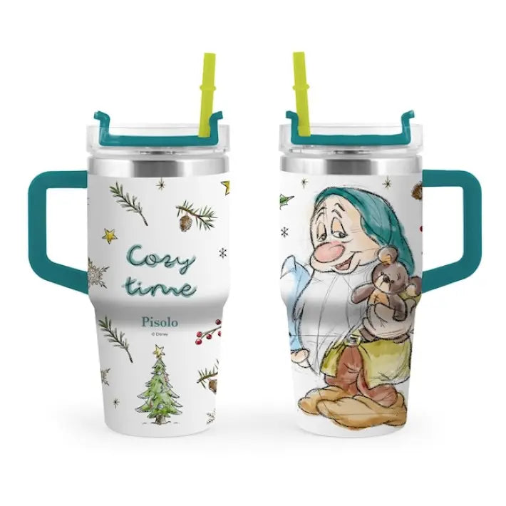 Mug termica in acciaio inox Nani di Natale 0.6 L - 1 pezzo assortito