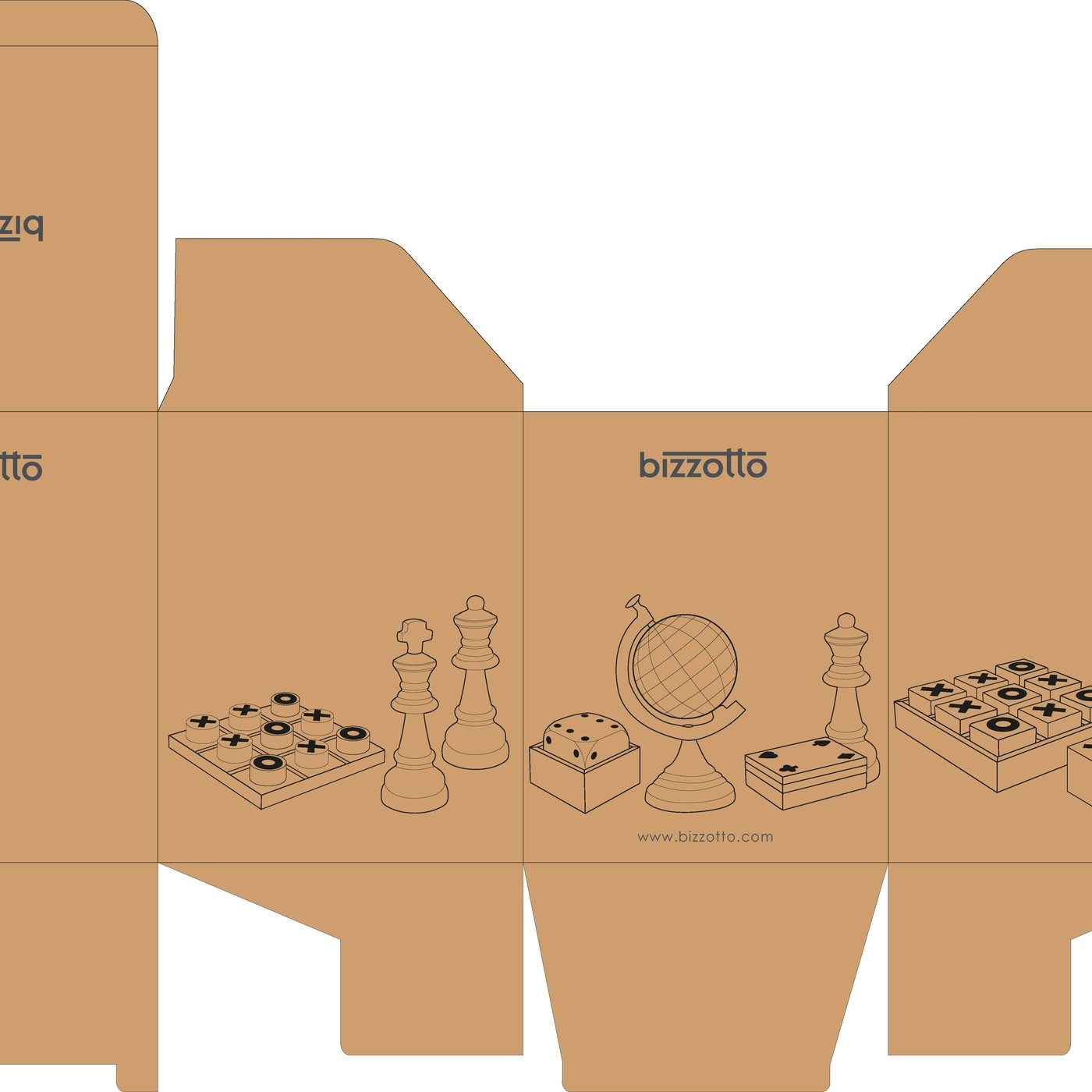 Decorazione Tris Fortune Marr 17,7x17,7