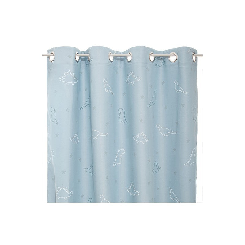 Glow dinosaur blackout curtain 140x250 cm
