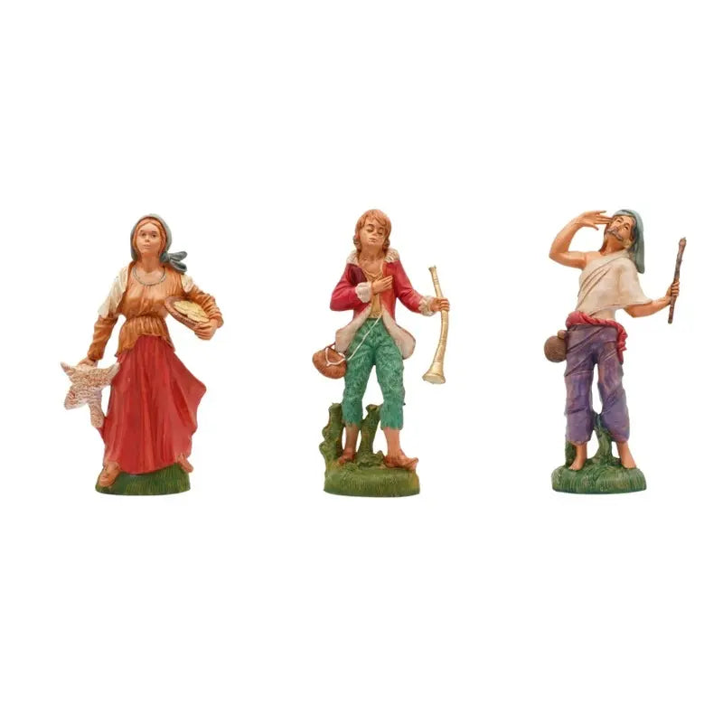 Pastore semplice per presepe H30 cm – 1 pezzo assortito
