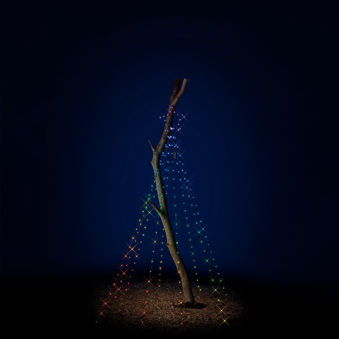 Luz de Estrella Cadente Cambio de Color para Exteriores H 270 Ø 28 cm