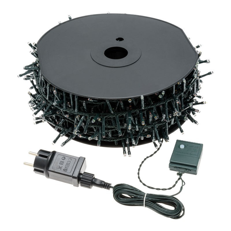 MiniCluster ø6cm 2000 WEISSE LED 40,5m auf Spule