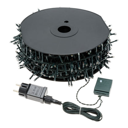 MiniCluster ø6cm 2000 WEISSE LED 40,5m auf Spule