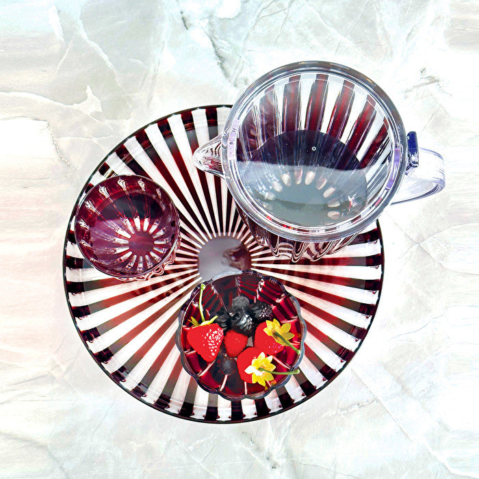 Krug mit Deckel Guzzini Dolcevita Amethyst