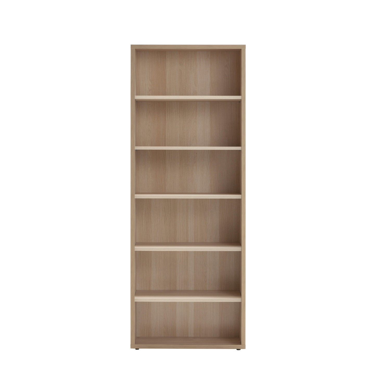 High library with 5 adjustable shelves - Dimensions: 217.20x81.60x35.70 cm