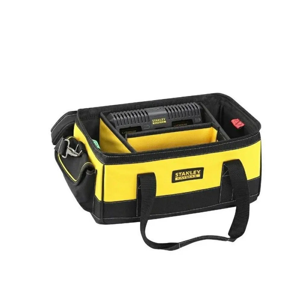 Borsa porta utensili con caricabatterie 18V integrato e porta USB Stanley