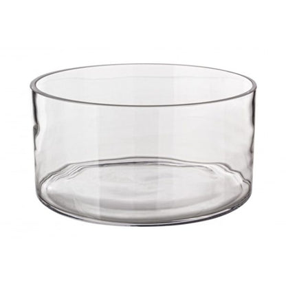 Vaso tondo in vetro 25x25 cm