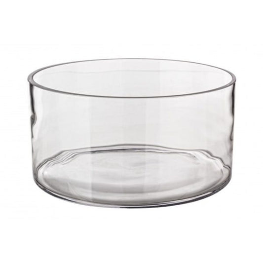 Vaso tondo in vetro 25x25 cm