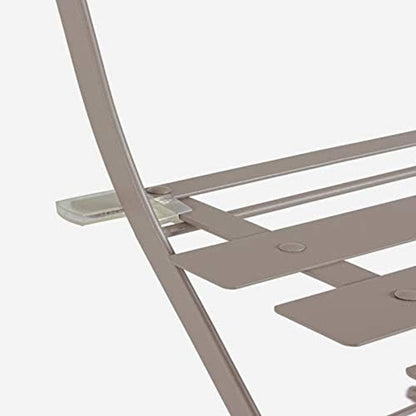 Set tavolino e sedie pieghevoli Ø60x71 cm