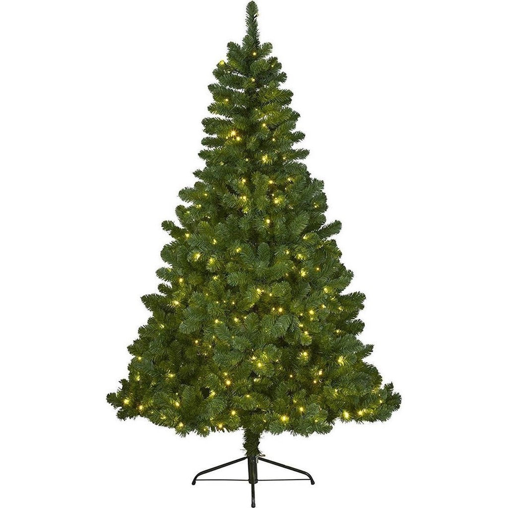 Artificial Christmas tree with LED lights 210h 380L D13