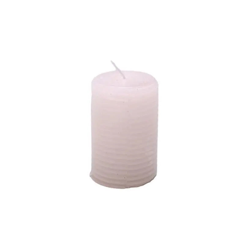 Candela cilindrica decorativa cm Ø 5 x 7h