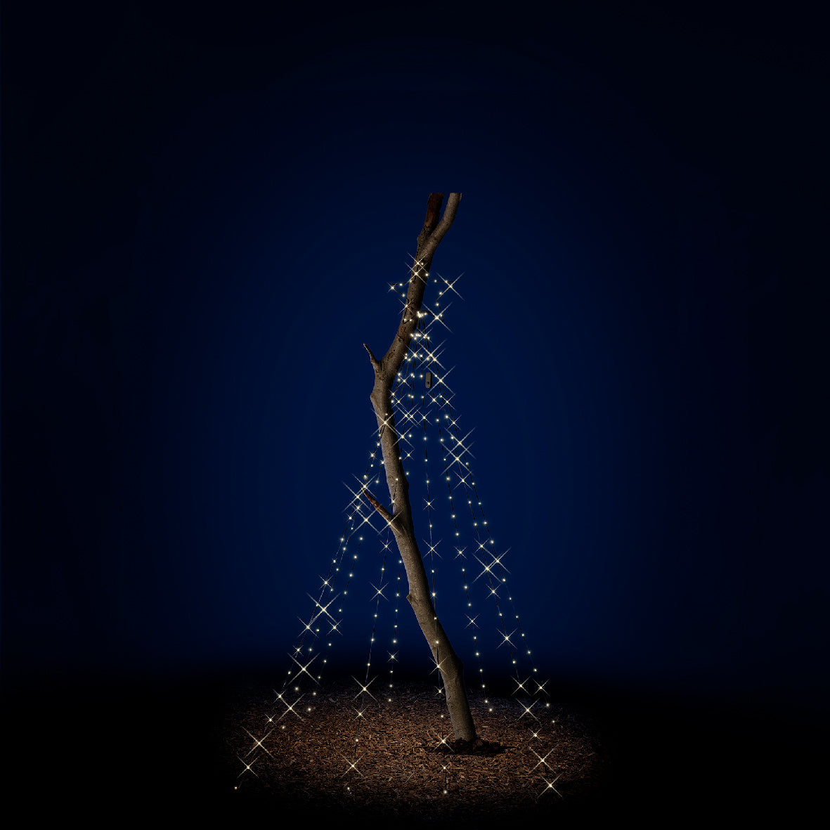 Luz de Estrella Cadente Cambio de Color para Exteriores H 270 Ø 28 cm