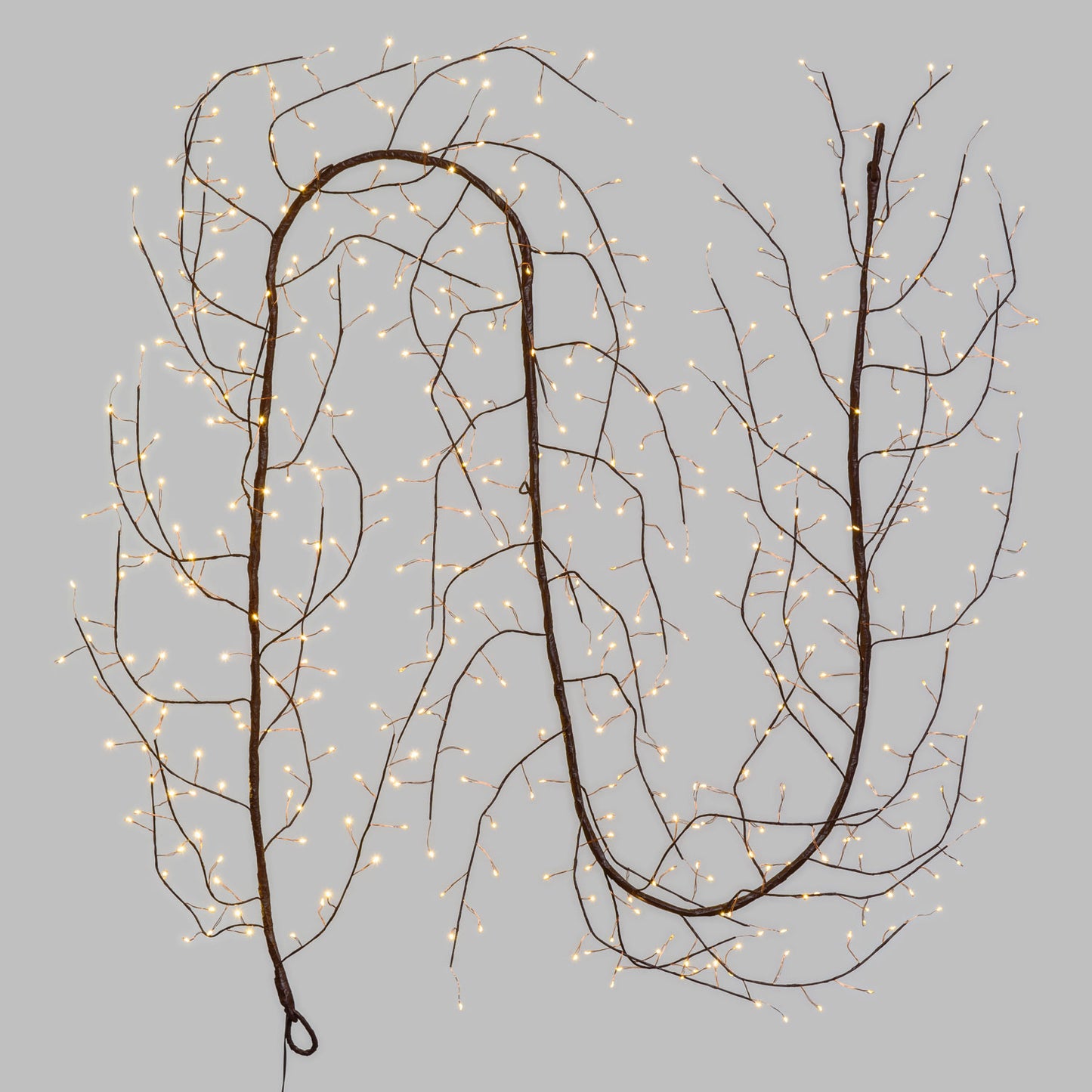 LIME CLIMBER Branch Brown 504 MicroLED FlashLED 4m+300cm Weihnachtsbeleuchtung