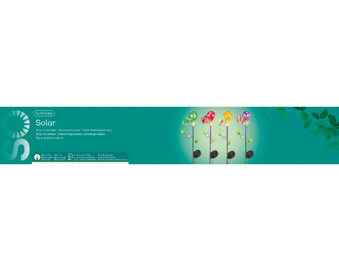 Fester Solarspieß aus leichtem Kunststoff