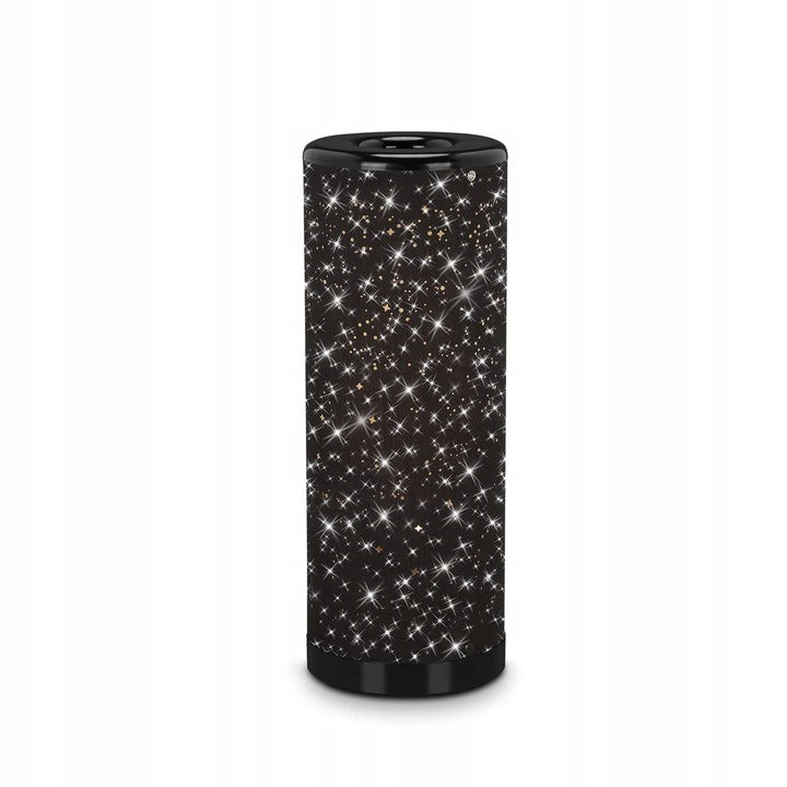 LED-Sternenhimmel-Tischleuchte 35x12 cm 5W schwarz/chromfarben