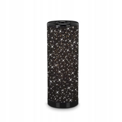 LED-Sternenhimmel-Tischleuchte 35x12 cm 5W schwarz/chromfarben