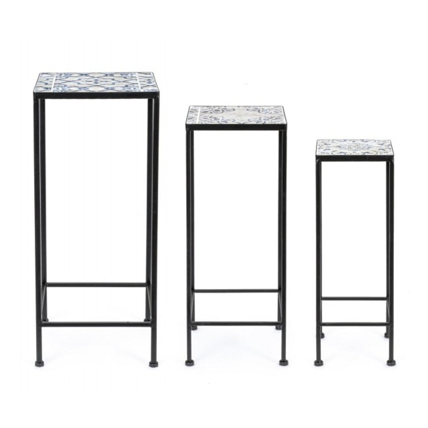 Tavolino Erice quadrato 23x23x57 cm