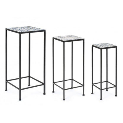 Tavolino Erice quadrato 18x18x51 cm