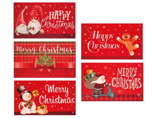 Weihnachtselfenteppich 40x70 rutschfest