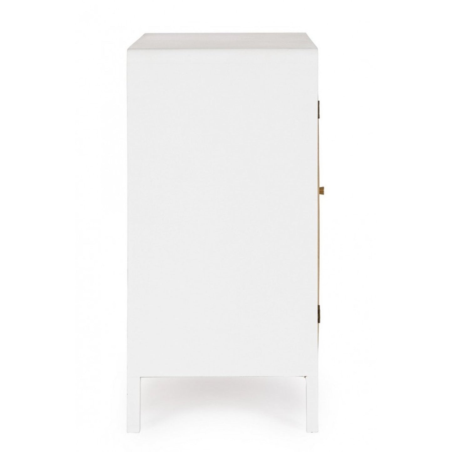 Credenza bianca 80x40x82 cm in legno