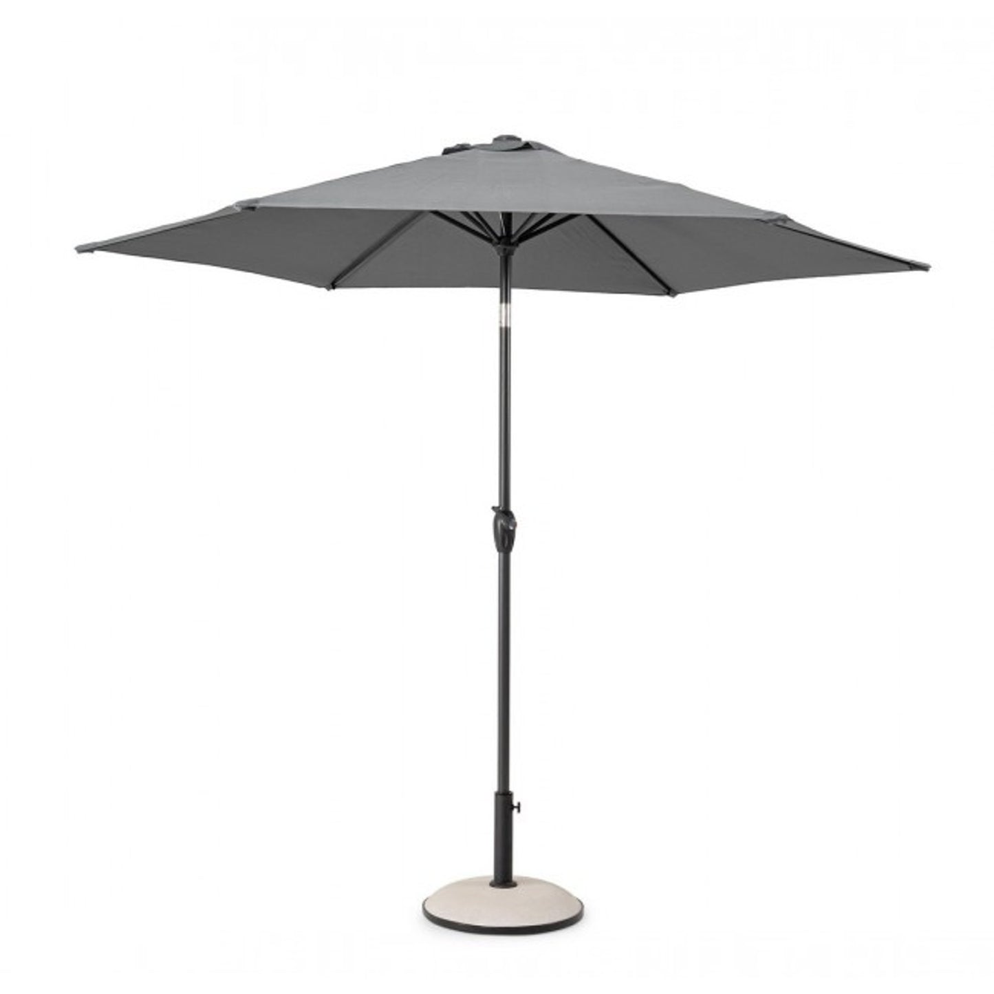 Ombrellone tondo 270x235 cm grigio scuro