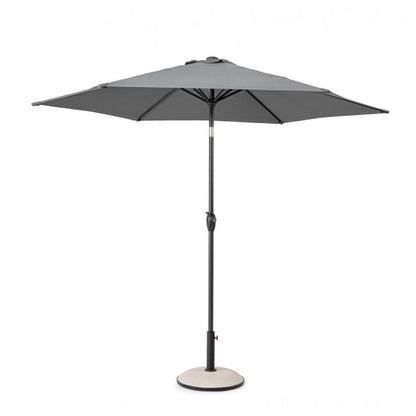 Ombrellone tondo 270x235 cm grigio scuro