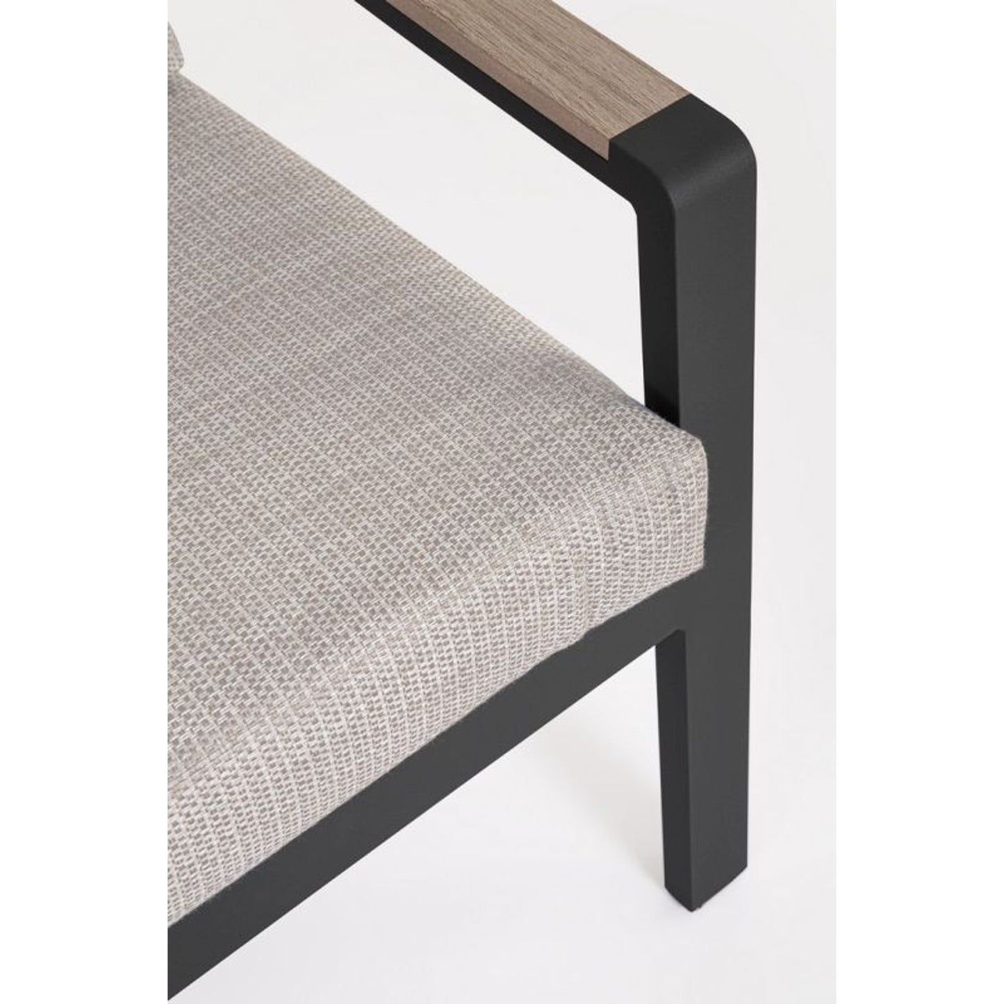 Salotto c-c Elna antracite 173x73.5x75.3