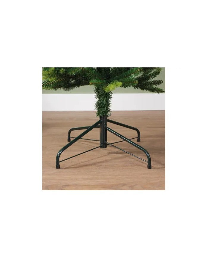 Albero di Natale artificiale Slim Fir verde Ø 68 cm - H 210 cm