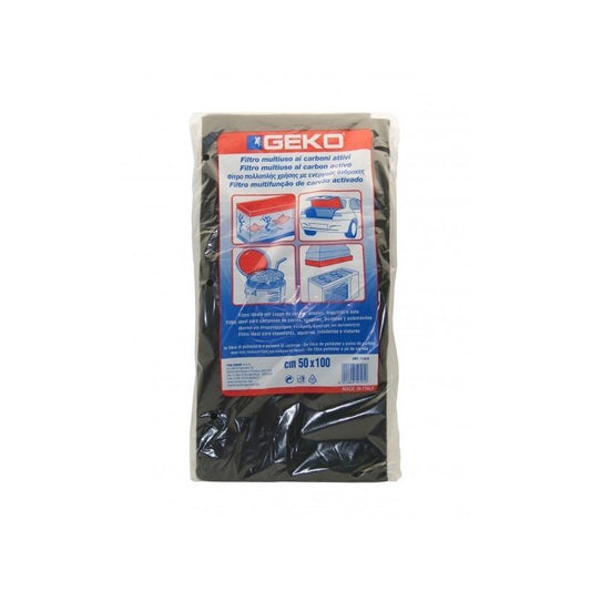 Filtro per cappa aspirante carboni attivi 50 x 100 cm