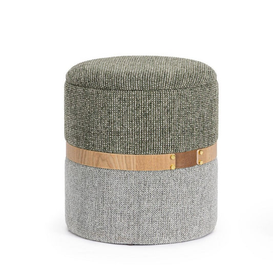 Pouf contenitore Tanya Fog L  ø40x44 h