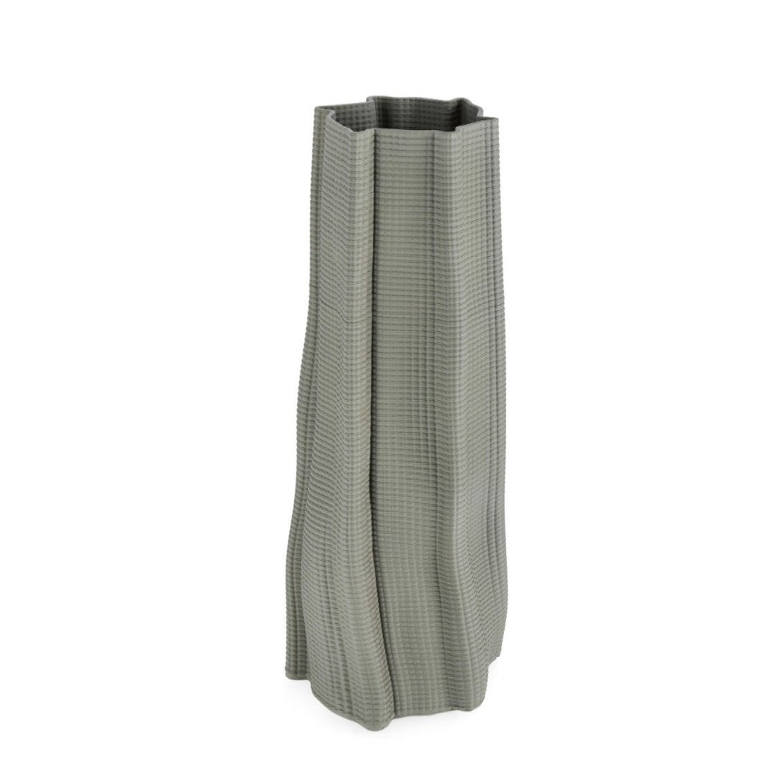 Vaso Reiko tondo verde ø21x44 h cm