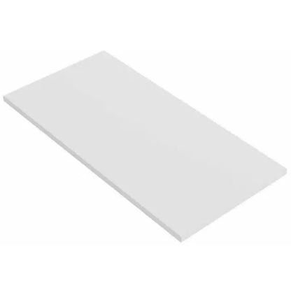 Mensola in melaminico bianca 100x60x1,8 cm