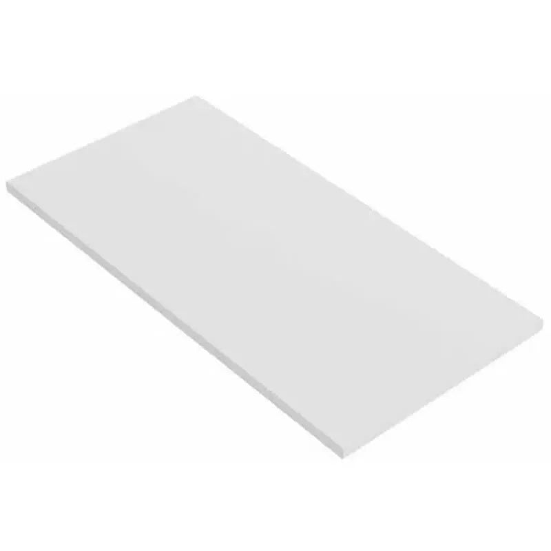 Mensola in melaminico bianca 100x60x1,8 cm