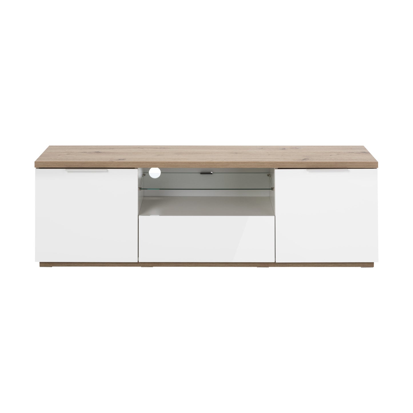 Mundi TV Stand with 2 Doors and 1 Drop-Down Door
