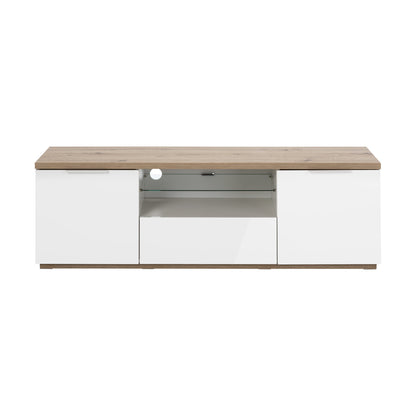 Mundi TV Stand with 2 Doors and 1 Drop-Down Door