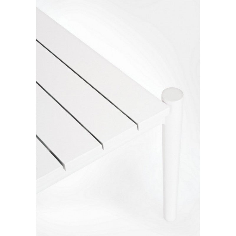 Calypso white coffee table 110x60 cm