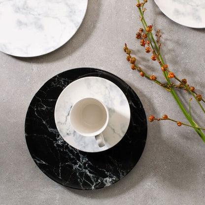 Marmorierter Frühstücksteller 21,5 cm