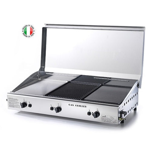 Double cast iron cooking dashboard 4070 - 40x43 cm