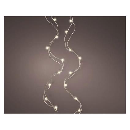 Luceled Di Naatale 495 cm 10 LED warmes Licht