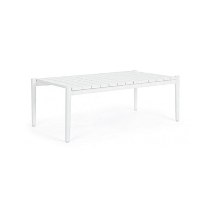 Calypso white coffee table 110x60 cm