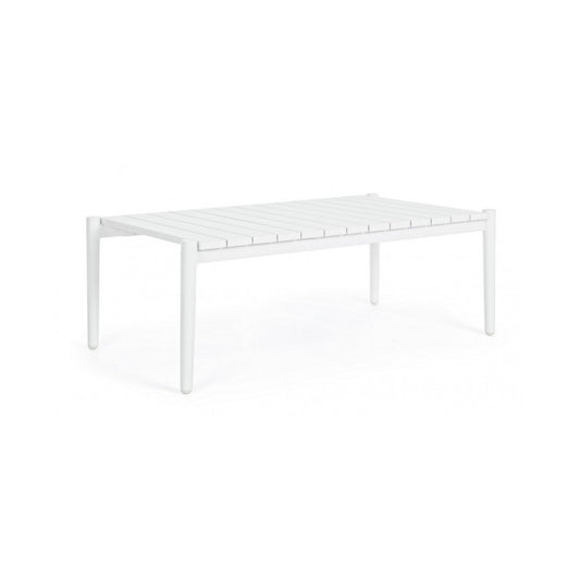 Mesa de centro blanca Calypso 110x60 cm