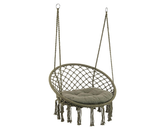 AMACA WRITER JAVIER TONDO Green D88x130h in cotton, polyester and steel