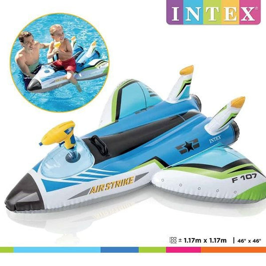 Flotador Acuático 117x77 cm con Pistola de Agua