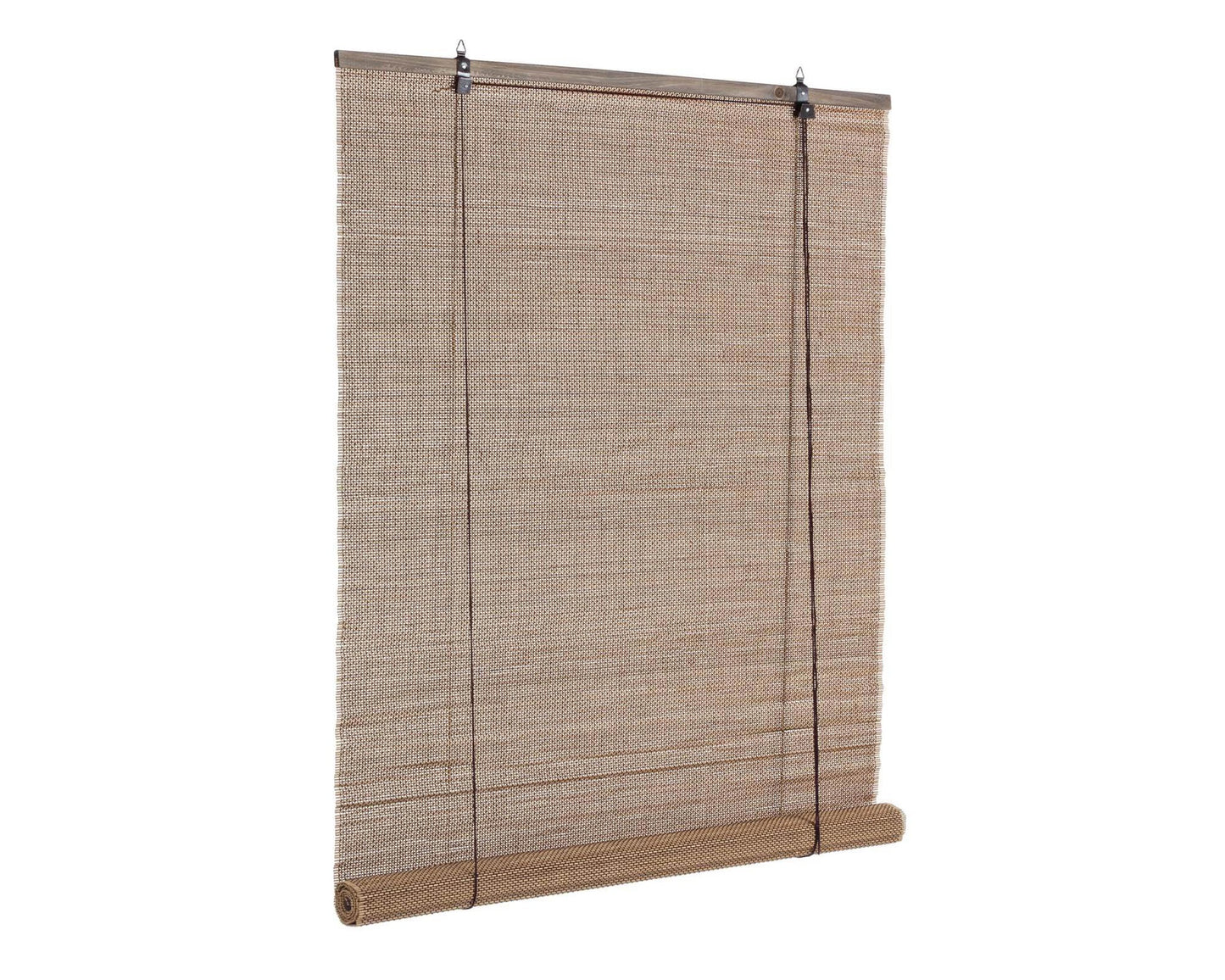 Marrone curtain 90x180h in bamboo and wood